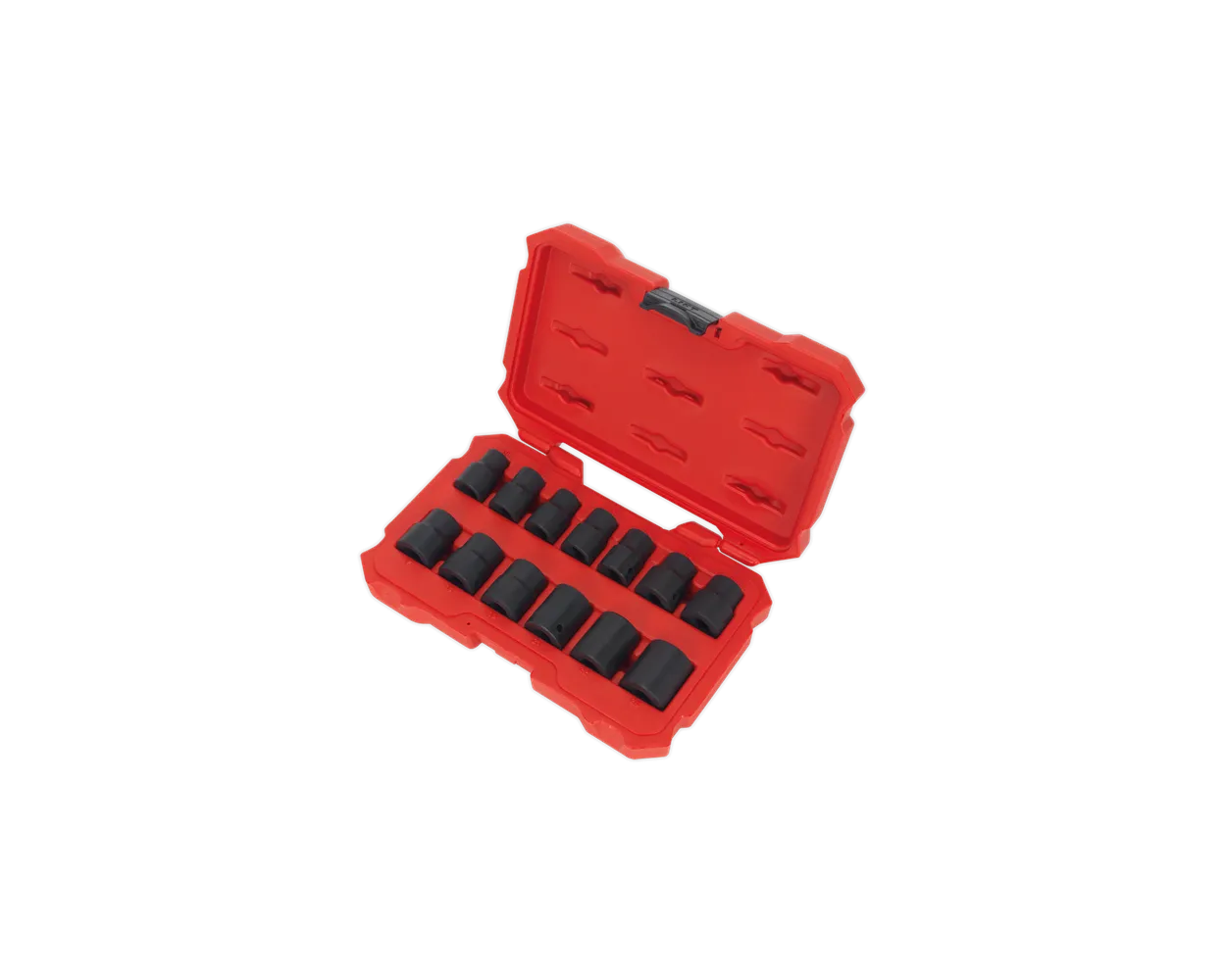 Sealey Impact Socket Set 16pc ½inch Sq Drive Deep Metric