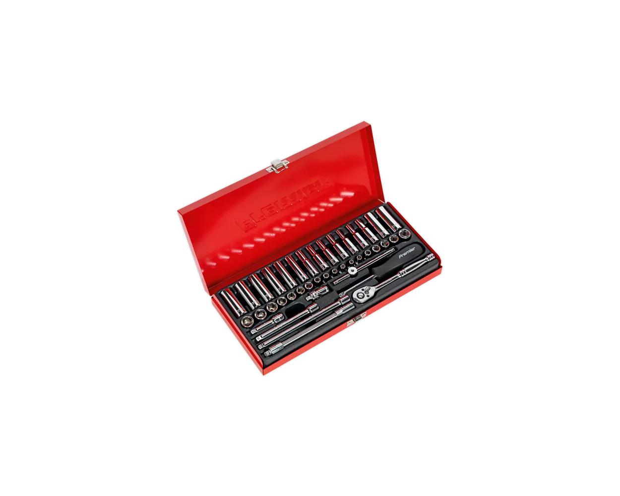 Sealey Socket Set 41pc ¼inch Sq Drive 6pt WallDrive® - Metric/ Imperial