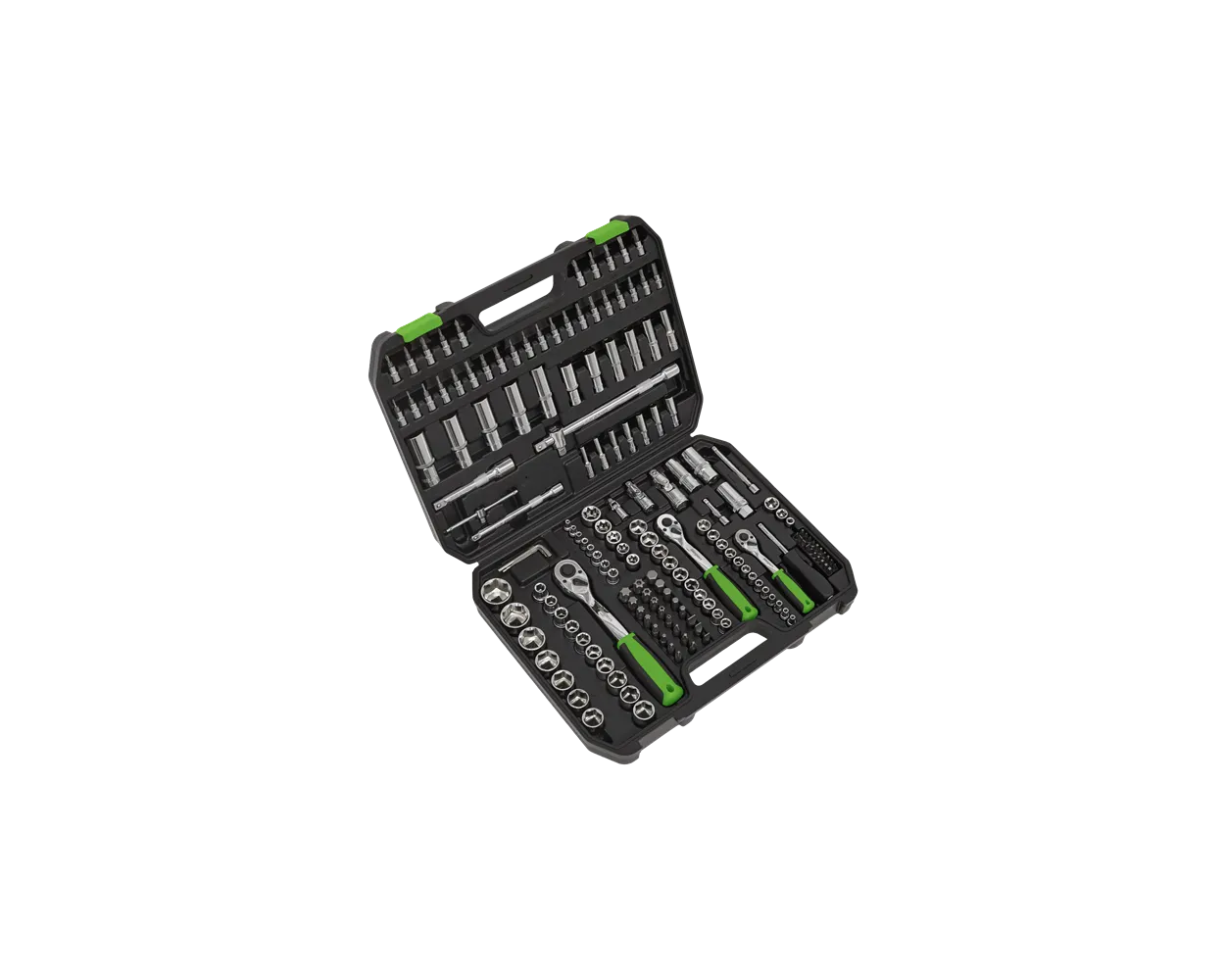 Sealey Socket Set 171pc ¼inch, ⅜inch & ½inch sq Drive WallDrive® Metric