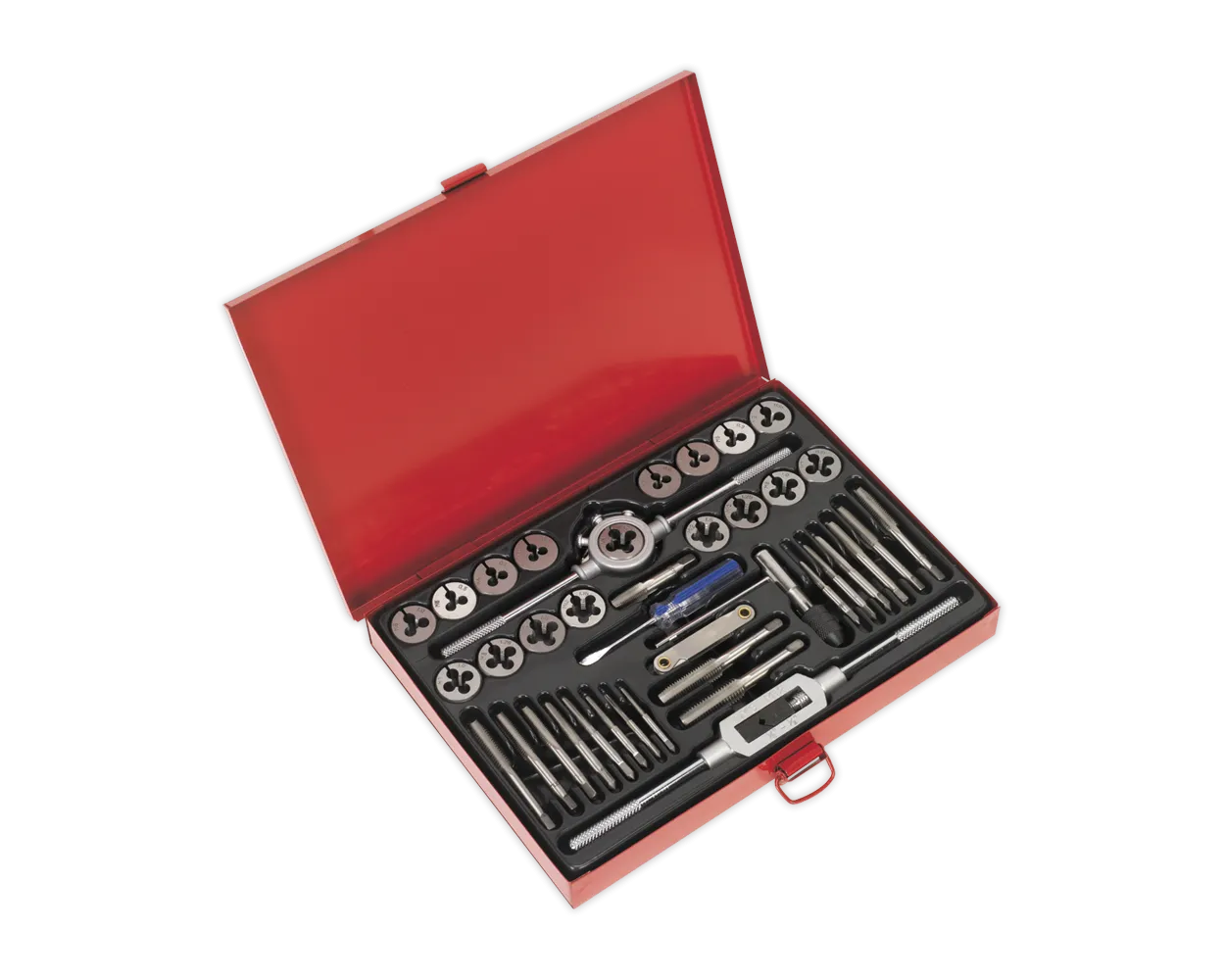 Sealey Tap & Die Set 40pc Split Dies Metric
