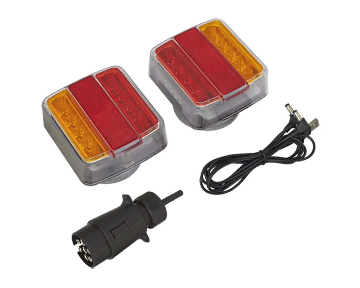 Sealey 2pc Wireless SMD LED Trailer Light Set