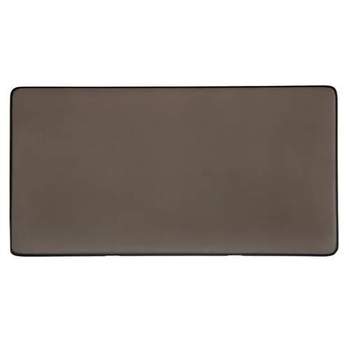 Studio Range-Matt Bronze-Double Blank Plate