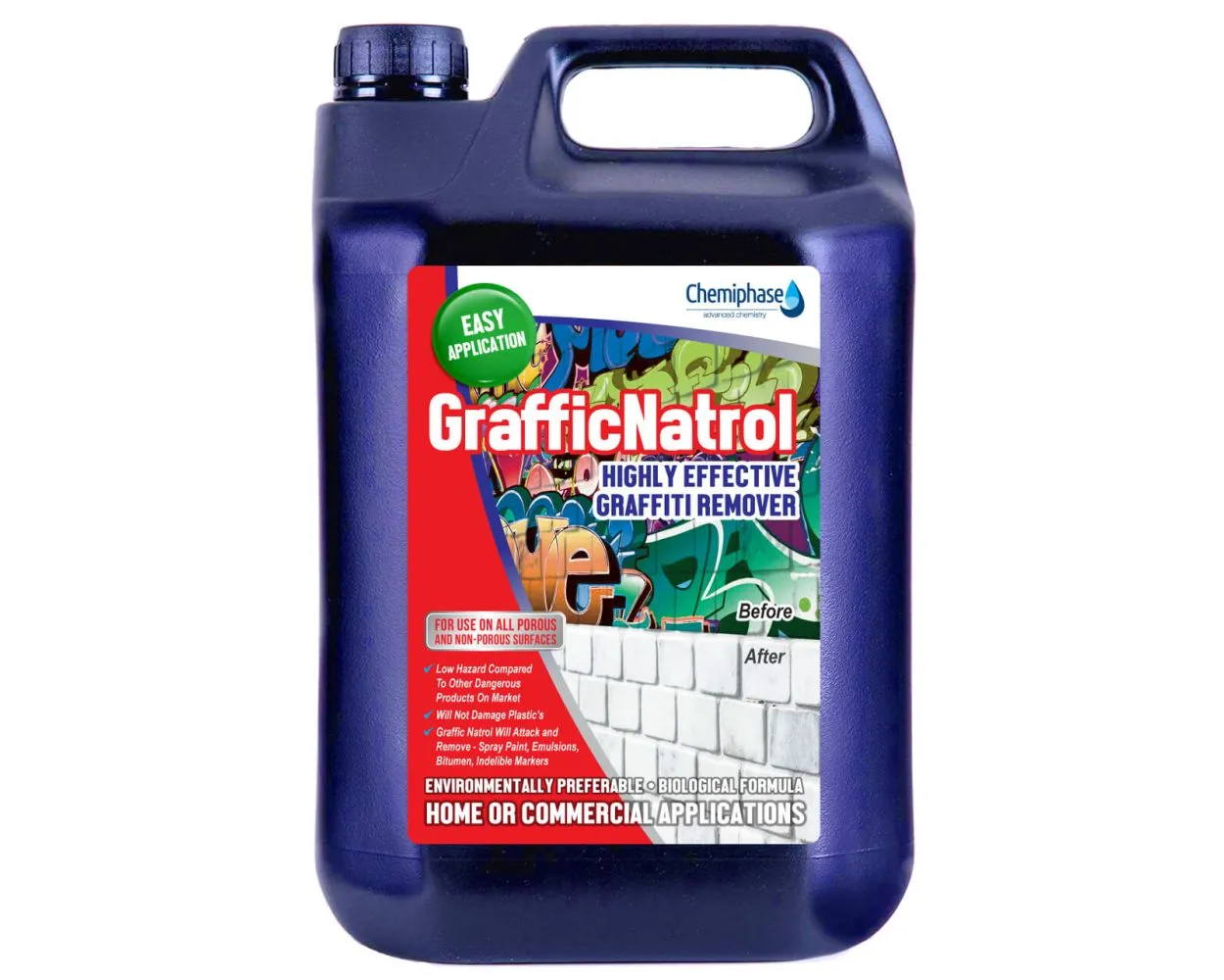 Graffic Natrol Graffiti Remover, 5 ltr