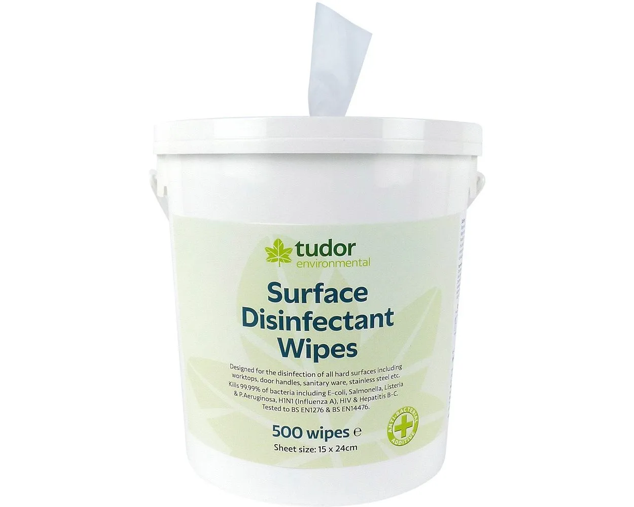 Tudor Surface Disinfectant Wipes, tub of 500