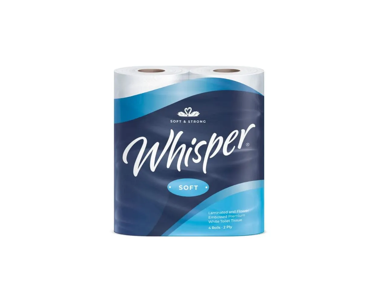 Soft 2-Ply Toilet Roll, Pack Of 40