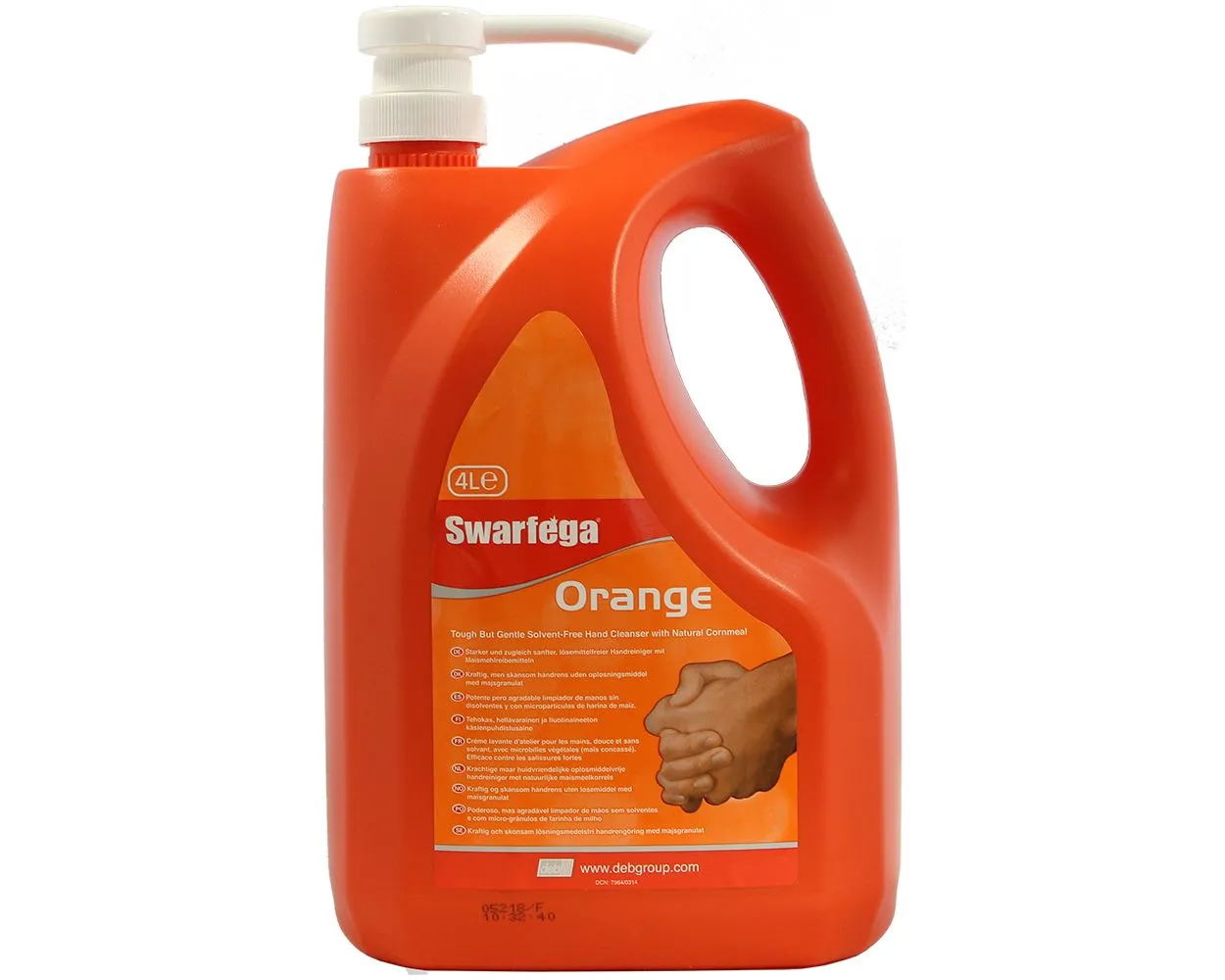 Swarfega Heavy-Duty Hand Cleaner, 4 ltr pump bottle