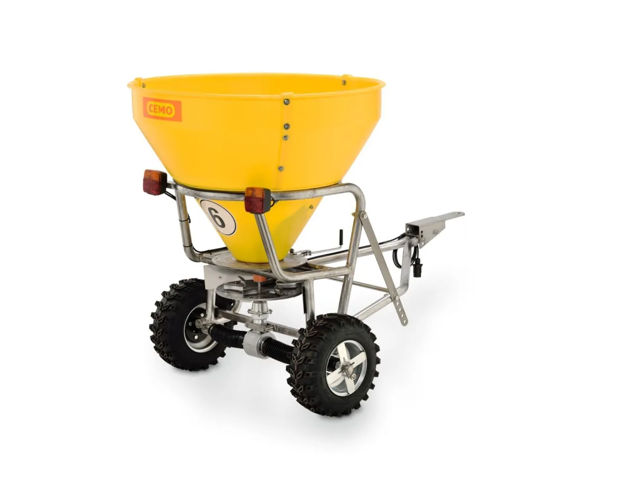 CEMO SW 300 Towed Salt Spreader, 300 ltr