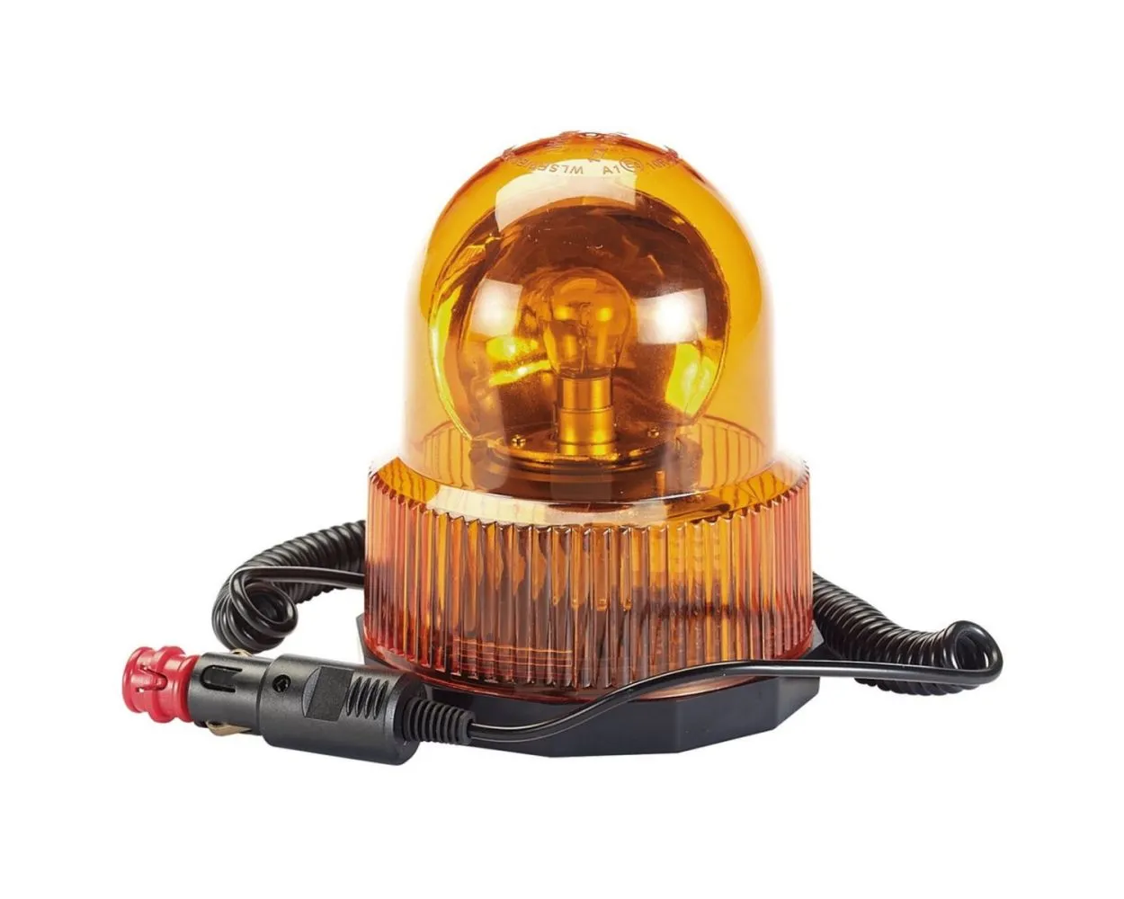 Draper 12V Magnetic Base Rotating Beacon, 300 Lumens